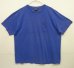 画像1: 90'S RALPH LAUREN シングルステッチ 耳付きポケット 半袖 Tシャツ ブルー USA製 (VINTAGE) (1)