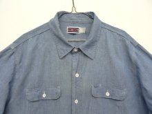 他の写真1: 80'S BIG MAC コットン100% シャンブレーシャツ ブルー USA製 (VINTAGE)