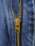 画像5: 80'S DICKIES チビタグ デニム ペインターパンツ インディゴ 42TALONジップ W33L30 USA製 (VINTAGE)