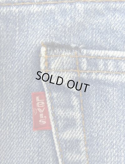 画像7: 70'S LEVIS 517 "66モデル" 内股シングル バック裏シングル デニム インディゴ 刻印8 42TALONジップ USA製 W36L30 (VINTAGE)