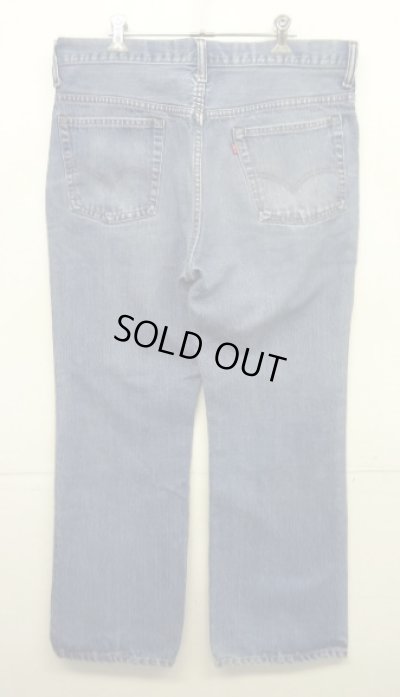 画像8: 70'S LEVIS 517 "66モデル" 内股シングル バック裏シングル デニム インディゴ 刻印8 42TALONジップ USA製 W36L30 (VINTAGE)