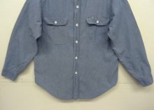 他の写真3: 70'S BIG MAC コットン100% シャンブレーシャツ ブルー USA製 (VINTAGE)
