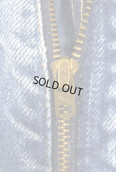 画像4: 70'S LEVIS 517 "66モデル" 内股シングル バック裏シングル デニム インディゴ 刻印8 42TALONジップ USA製 W36L30 (VINTAGE)