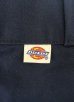画像2: 80'S DICKIES "INDUSTRIAL WEAR" チビタグ ワークパンツ ネイビー TALONジップ (DEADSTOCK) (2)