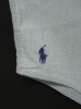 画像3: 90'S RALPH LAUREN "THE BIG SHIRT" 裾ロゴ刺繍 シャンブレー BDシャツ ブルー USA製 (VINTAGE) (3)