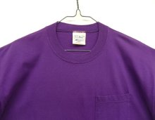 他の写真1: 90'S LL Bean x RUSSELL ATHLETIC ポケット付き 半袖 Tシャツ グレープ USA製 (VINTAGE)