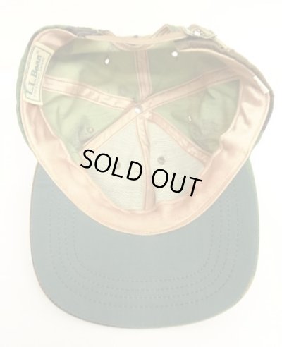 画像5: 80'S LL Bean リップストップ 6パネルキャップ カモ USA製 (VINTAGE)