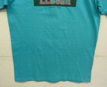 他の写真3: 80'S LL Bean x HANES シングルステッチ 半袖 Tシャツ ターコイズブルー USA製 (DEADSTOCK)