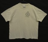 90'S FBI SAN FRANCISCO 胸プリント シングルステッチ 半袖 Tシャツ グレー USA製 (VINTAGE)