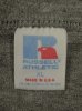画像2: 90'S RUSSELL ATHLETIC 胸プリント シングルステッチ 半袖 Tシャツ ヘザーグレー USA製 (VINTAGE) (2)