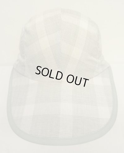 画像2: 90'S PATAGONIA "SPOONBILL CAP" 雪無しタグ コットンキャップ グレーチェック (VINTAGE)