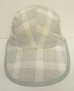 画像2: 90'S PATAGONIA "SPOONBILL CAP" 雪無しタグ コットンキャップ グレーチェック (VINTAGE) (2)