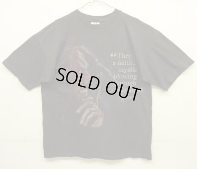 画像1: 90'S BOB MARLEY "SUN ISLAND製" シングルステッチ 半袖 Tシャツ フェードブラック (VINTAGE)