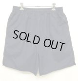 アメリカ軍 US NAVY "M.J.SOFFE製" ナイロン トレーニングショーツ ネイビー USA製 (DEADSTOCK)