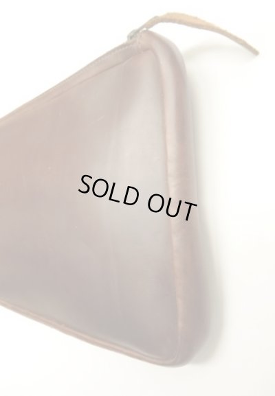 画像3: FERNAND LEATHER "CLUTCH BAG W/ZIP" オールレザー クラッチバッグ ブラウン USA製 (USED)