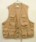 70'S IDEAL フロント10ポケット フィッシングベスト タン (VINTAGE)
