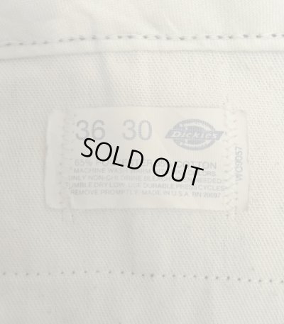 画像3: 80'S DICKIES 874 チビタグ ワークパンツ ブラック W36L30 USA製 (VINTAGE)