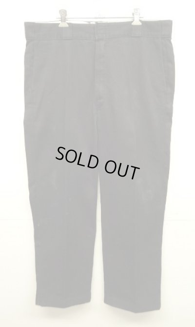 画像4: 80'S DICKIES 874 チビタグ ワークパンツ ブラック W36L30 USA製 (VINTAGE)