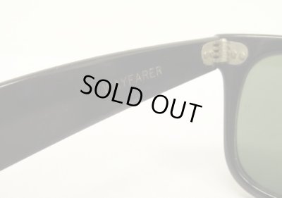 画像9: 80'S B&L ボシュロム製 RAY-BAN "WAYFARER" サングラス ブラック USA製 (VINTAGE)