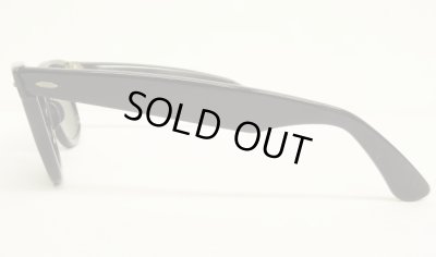 画像4: 80'S B&L ボシュロム製 RAY-BAN "WAYFARER" サングラス ブラック USA製 (VINTAGE)