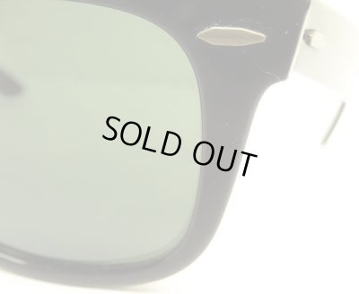 画像3: 80'S B&L ボシュロム製 RAY-BAN "WAYFARER" サングラス ブラック USA製 (VINTAGE)