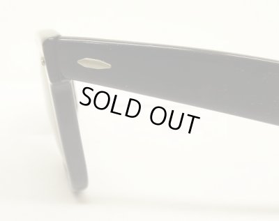 画像4: 80'S B&L ボシュロム製 RAY-BAN "WAYFARER" サングラス ブラック USA製 (VINTAGE)
