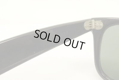 画像9: 80'S B&L ボシュロム製 RAY-BAN "WAYFARER" サングラス ブラック USA製 (VINTAGE)