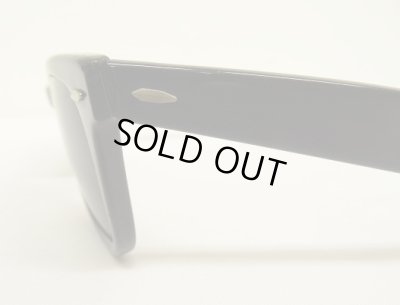 画像4: 80'S B&L ボシュロム製 RAY-BAN "WAYFARER" サングラス ブラック USA製 (VINTAGE)