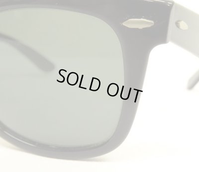 画像5: 80'S B&L ボシュロム製 RAY-BAN "WAYFARER" サングラス ブラック USA製 (VINTAGE)