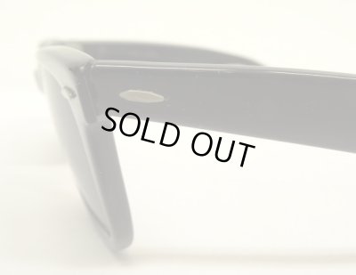 画像5: 80'S B&L ボシュロム製 RAY-BAN "WAYFARER" サングラス ブラック USA製 (VINTAGE)