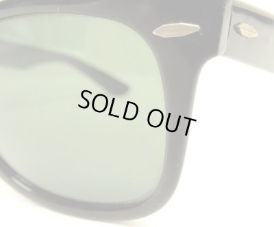 画像5: 80'S B&L ボシュロム製 RAY-BAN "WAYFARER" サングラス ブラック USA製 (VINTAGE)