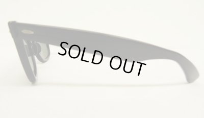 画像3: 80'S B&L ボシュロム製 RAY-BAN "WAYFARER" サングラス ブラック USA製 (VINTAGE)