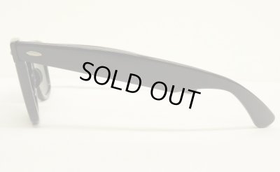 画像3: 80'S B&L ボシュロム製 RAY-BAN "WAYFARER" サングラス ブラック USA製 (VINTAGE)