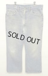 70'S LEVIS 517 "66前期モデル" 内股シングル バック裏シングル デニム インディゴ 刻印2 42TALONジップ USA製 W36L29 (VINTAGE)
