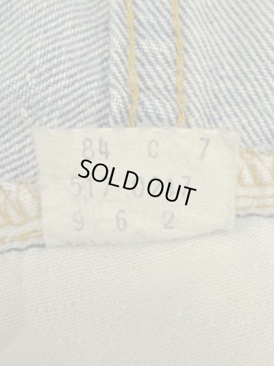 画像3: 70'S LEVIS 517 "66前期モデル" 内股シングル バック裏シングル デニム インディゴ 刻印2 42TALONジップ USA製 W36L29 (VINTAGE)
