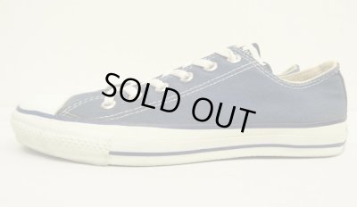 画像2: 90'S CONVERSE "ALL STAR LO" キャンバス スニーカー ネイビー USA製 (VINTAGE)