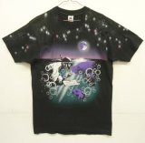 90'S MANATEE シングルステッチ 両面プリント 半袖 Tシャツ ブラック/ギャランティック USA製 (VINTAGE)