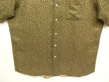 他の写真3: 90'S RALPH LAUREN "BONNARD" シルク/リネン 半袖 オープンカラーシャツ 総柄 (VINTAGE)