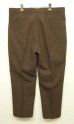 画像4: 80'S LEVIS "ACTION SLACKS" ツープリーツ スラックス ブラウン TALONジップ (VINTAGE) (4)
