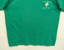 他の写真3: 80'S PARK TYATT "HANES製" シングルステッチ ポケット付き 半袖 Tシャツ グリーン USA製 (VINTAGE)