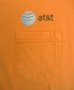 画像3: 90'S at&t "BAYSIDE製" ポケット付き 半袖 Tシャツ シャーベットオレンジ USA製 (VINTAGE) (3)