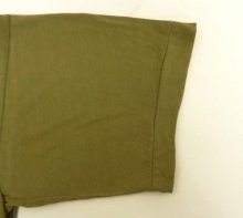 他の写真2: 80'S SMILE WITH STYLE シングルステッチ ポケット付き 半袖 Tシャツ カーキ パキスタン製 (DEADSTOCK)