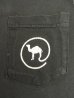 画像3: 90'S CAMEL シングルステッチ 両面プリント ポケット付き 半袖 Tシャツ フェードブラック USA製 (VINTAGE) (3)
