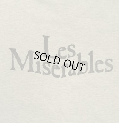 画像6: 80'S LES MISERABLES シングルステッチ 両面プリント 半袖 Tシャツ グレー USA製 (VINTAGE)