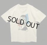 80'S LES MISERABLES シングルステッチ 両面プリント 半袖 Tシャツ グレー USA製 (VINTAGE)