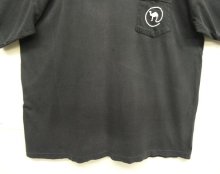 他の写真3: 90'S CAMEL シングルステッチ 両面プリント ポケット付き 半袖 Tシャツ フェードブラック USA製 (VINTAGE)