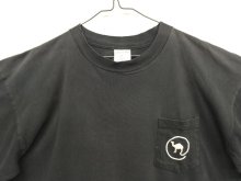 他の写真1: 90'S CAMEL シングルステッチ 両面プリント ポケット付き 半袖 Tシャツ フェードブラック USA製 (VINTAGE)
