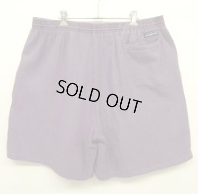 画像5: 90'S PATAGONIA "MONDOS SHORTS" 雪無しタグ ドローコード付き ツータックショーツ パープルチェック (VINTAGE)