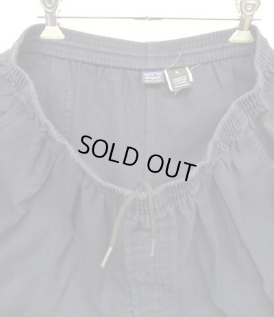 画像3: 90'S PATAGONIA "MONDOS SHORTS" ドローコード付き ツータックショーツ ネイビー (VINTAGE)