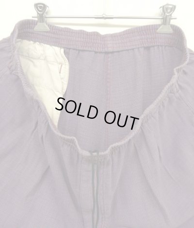 画像3: 90'S PATAGONIA "MONDOS SHORTS" 雪無しタグ ドローコード付き ツータックショーツ パープルチェック (VINTAGE)